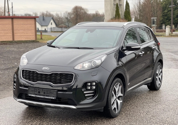 Kia Sportage cena 76999 przebieg: 140000, rok produkcji 2017 z Łochów małe 497